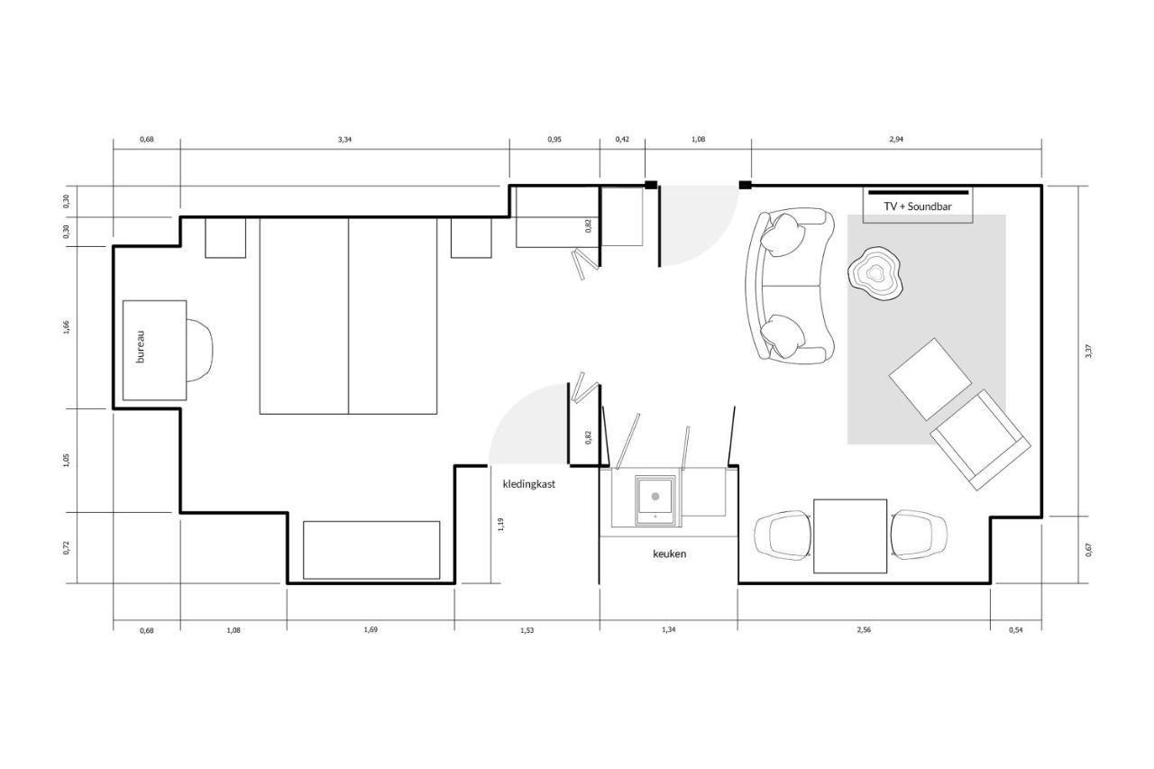 Bed & Breakfast - Gallery 'T Speelhuys Breda Luaran gambar